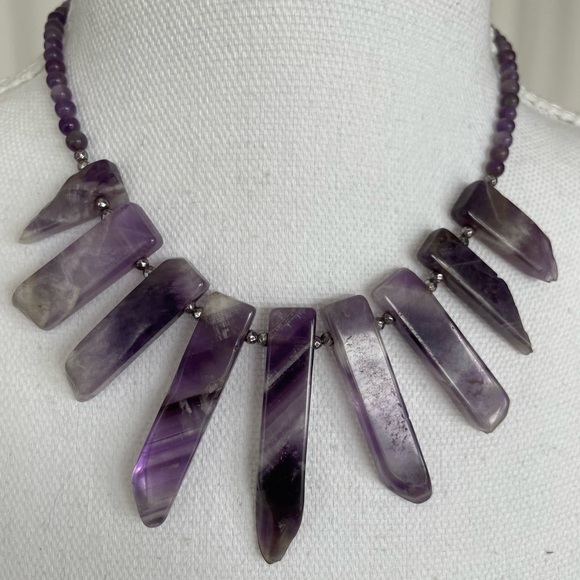 Amethyst Necklace - Picture 2 of 4